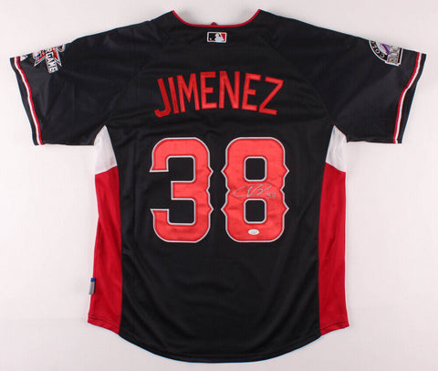 Ubaldo Jimenez Signed 2010 Majestic All-Star Game Jersey (JSA COA) Rockies