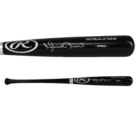 Mariano Rivera Signed New York Yankees Rawlings Big Stick Black MLB Bat