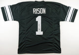 Andre Rison Signed Michigan State Spartan Jersey (PSA) Falcons /Packers Receiver