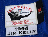 Jim Kelly Buffalo Bills Signed Blue Mitchell & Ness 1994 Authentic Jersey