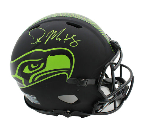 DK Metcalf Signed Seattle Seahawks Speed Authentic Eclipse NFL Helmet