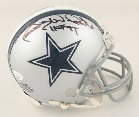 Randy White Signed Dallas Cowboys Mini-Helmet Inscribed "HOF 94" (JSA COA)
