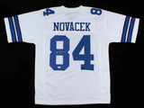 Jay Novacek Signed Dallas Cowboy Jersey (JSA COA) 5xPro Bowl Tight End 1991-1995