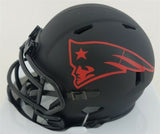 Chase Winovich Signed New England Patriots Eclipse Mini Helmet (Beckett COA)
