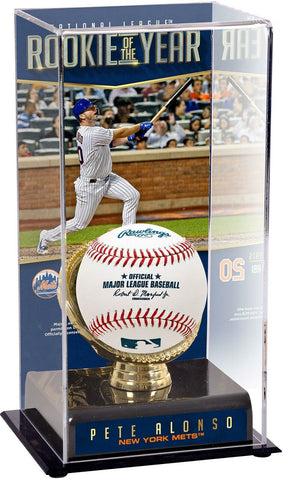 Pete Alonso New York Mets 2019 NL Rookie of the Year Display Case with Image