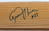 Athletics Geronimo Berroa Authentic Signed Rawlings Adirondack Bat BAS #X71296