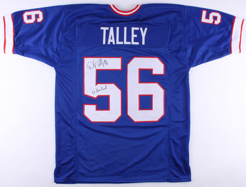 Darryl Talley Signed Buffalo Bills Jersey Inscribed "2x Pro Bowl" (JSA COA)