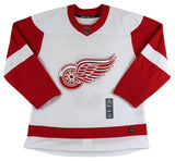 Red Wings Gordie Howe "Mr. Hockey, HOF" Signed White Adidas Jersey PSA #S32429