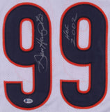 Dan Hampton Signed Bears Jersey Inscribed "HOF 2002"(Beckett COA) 85 Bears D.E.
