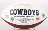 Michael Gallup Signed Dallas Cowboys Logo Football (TriStar Hologram)