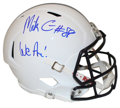 Mike Gesicki Autographed Penn State F/S Speed Helmet We Are Beckett 34903