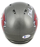 Buccaneers Devin White Authentic Signed Speed Mini Helmet BAS Witnessed