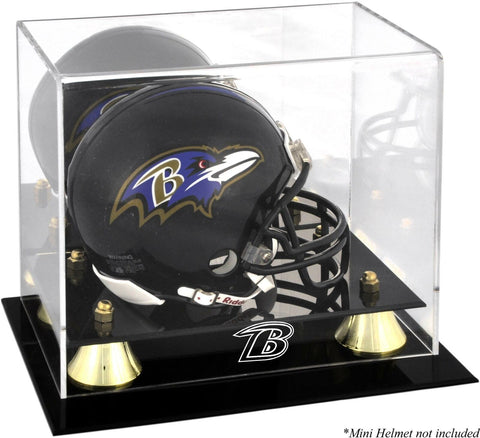 Baltimore Ravens Mini Helmet Display Case - Fanatics