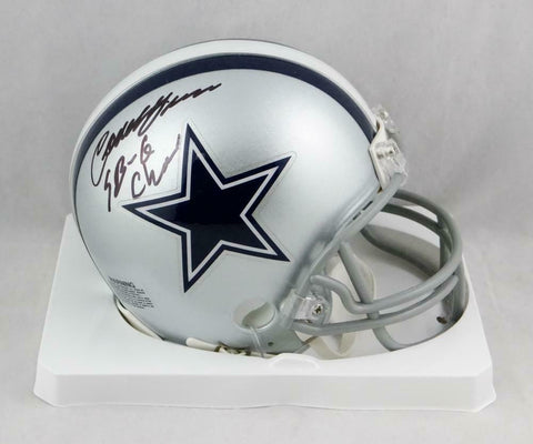 Cornell Green Signed Dallas Cowboys Mini Helmet w/SB Champs- Jersey Source Auth