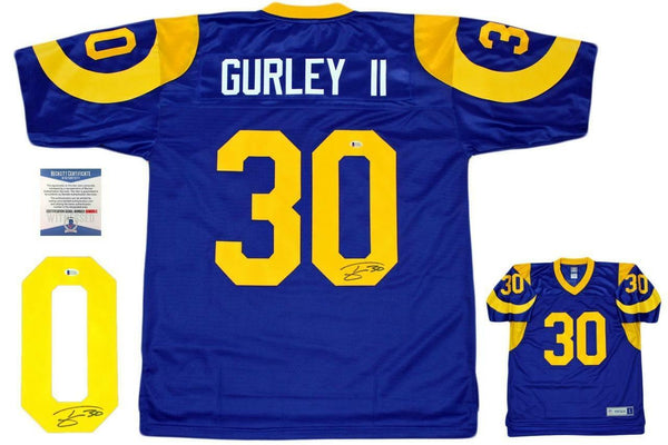 Todd Gurley Autographed SIGNED Rams Pro Line Jersey - Beckett Authentic