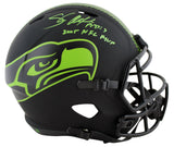 Seahawks Shaun Alexander NFL MVP Signed Eclipse Full Size Speed Rep Helmet BAS W