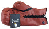 Larry Holmes Authentic Signed Red Everlast Boxing Glove BAS Witnessed