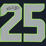 Framed Richard Sherman Seattle Seahawks Autographed Nike Navy Limited Jersey