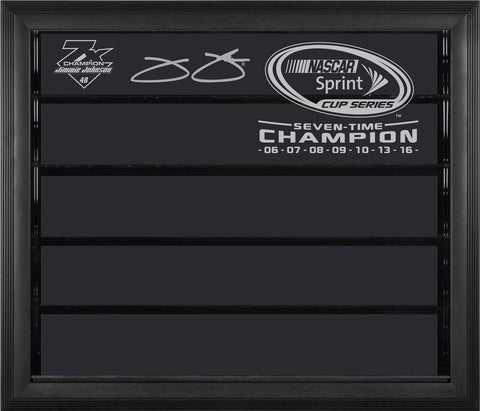 Jimmie Johnson 2016 Sprint Cup Champion 1: 24 Scale 7- Car Die-Cast Display Case