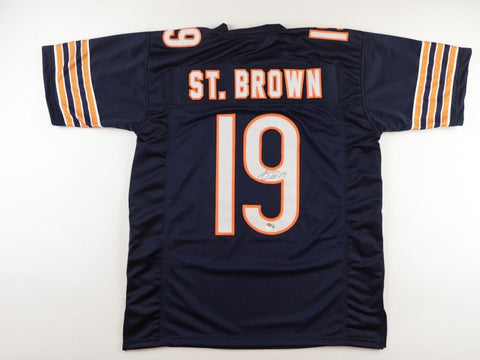 Equanimeous St. Brown Signed Chicago Bear Jersey (Beckett) Wide Receiver