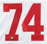 Joe Staley Signed San Francisco 49er Jersey (Beckett Hologram) 6xPro Bowl O-Line