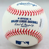 Joe Torre Autographed Rawlings OML Baseball w/ HOF - JSA W Auth *Blue
