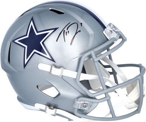 Trevon Diggs Dallas Cowboys Autographed Riddell Speed Replica Helmet