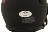 Curtis Martin Autographed New England Patriots Eclipse Mini Helmet PSA 37032