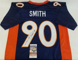 Neil Smith Signed Denver Broncos Jersey (JSA COA) 6xPro Bowl Defensive End