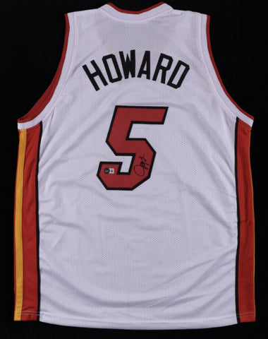 Juwan Howard Signed Miami Heat Jersey (Beckett Holo) 2012 & 2013 NBA Champion