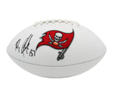 Rob Gronkowski Signed Tampa Bay Buccaneers Embroidered White NFL Football