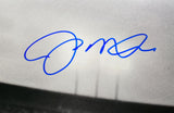 Joe Montana Signed San Francisco 49ers 16x20 Kneeling W/ Walsh B/W Photo- JSA