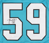 Luke Kuechly Signed Carolina Panthers Jersey (JSA COA) 6xPro Bowl Linebacker