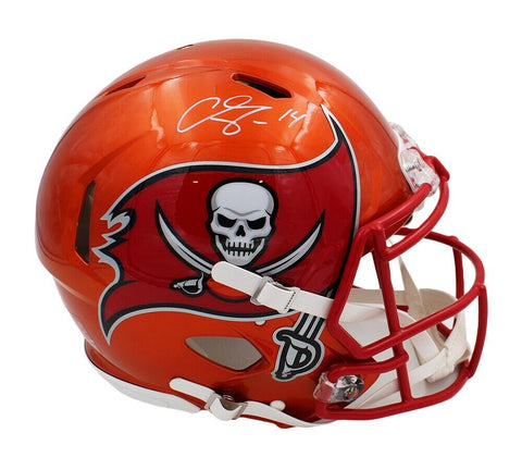 Chris Godwin Signed Tampa Bay Buccaneers Speed Authentic Flash NFL Helmet