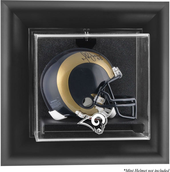 Los Angeles Rams Wall- Mini Helmet Display Case - Fanatics