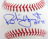 Robin Yount Autographed Rawlings OML Baseball w/ HOF 99-Beckett W Hologram
