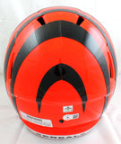 Ja'Marr Chase Autographed Cincinnati Bengals F/S Speed Helmet -Beckett W Holo