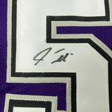 FRAMED Autographed/Signed JASON WILLIAMS 33x42 Sacramento Purple Jersey PSA COA