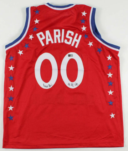 Robert Parish Signed NBA All Star Jersey Ins. 9x All Star (TriStar Holo) Celtics