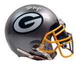 BRETT FAVRE Autographed Gray Hydro Packers Authentic Helmet FAVRE HOLO & GDL