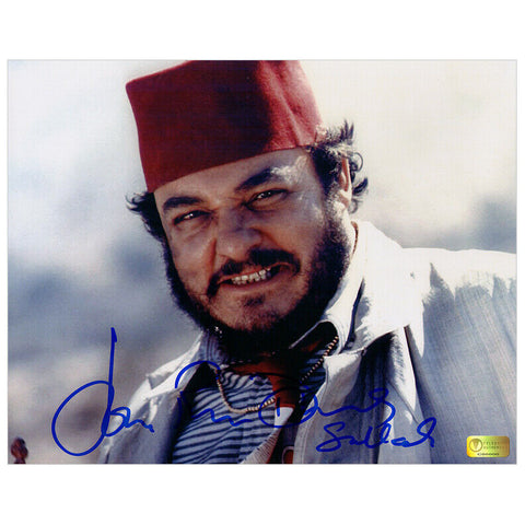 John Rhys-Davies Autographed Indiana Jones and Last Crusade Sallah 8x10 Photo