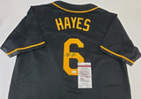 Ke'Bryan Hayes Signed Pittsburgh Pirates Jersey (JSA COA) Son of Charlie Hayes