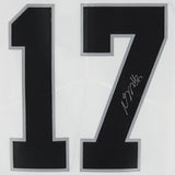 Framed Davante Adams Las Vegas Raiders Autographed White Nike Limited Jersey