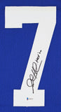 Steve Hutchinson "HOF 2020" Authentic Signed Blue Pro Style Framed Jersey BAS