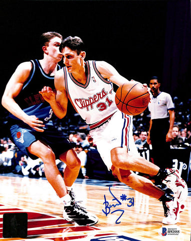Clippers Brent Barry Authentic Signed 8x10 Photo Autographed BAS