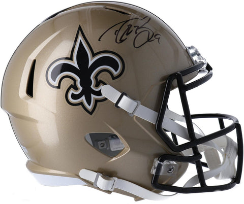 Drew Brees New Orleans Saints Autographed Riddell Speed Replica Helmet