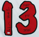 Ari Lehman Signed Jersey Inscribed Jason 1 & First F'n Jason / Friday the 13th