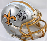 Jarvis Landry Signed New Orleans Saints Flash Speed Mini Helmet-Beckett W Holo