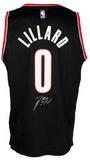 Damian Lillard Signed Portland Trail Blazers Fanatics Basketball Jersey JSA ITP