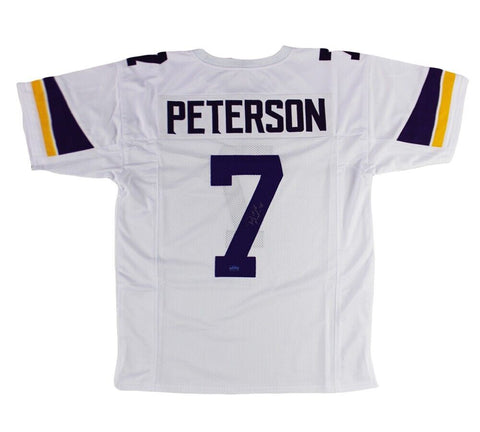 Patrick Peterson Signed Minnesota Custom White Jersey